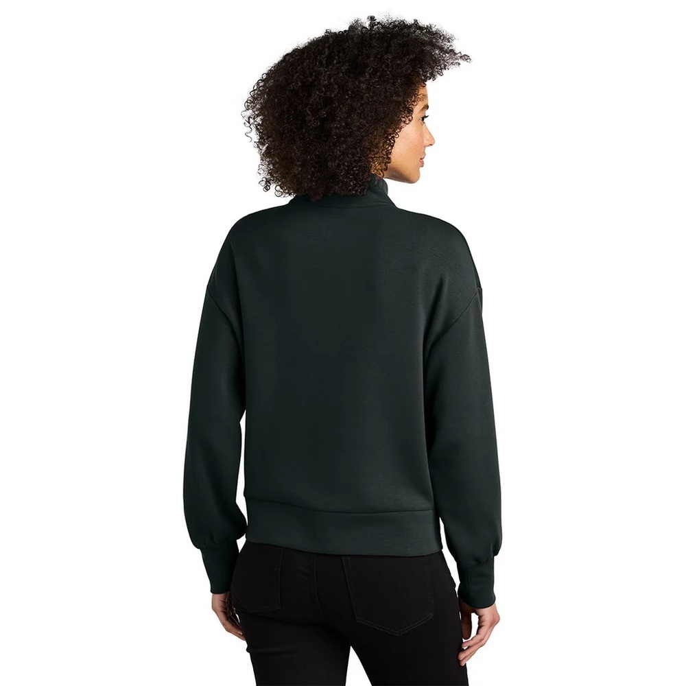 OGIO women's Blacktop Transcend 1/4 Zip-Up Sweatshirt - Picture 4 of 6